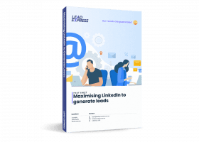 Book cover - Maximising LinkedIn to generate leads
